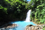 Rio Celeste Wasserfall, Rundreise Costa Rica
