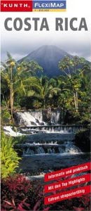 Flexi Map : Costa Rica - Landkarte
