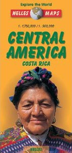 Nelles Maps, Central America: With Costa Rica (Landkarte)