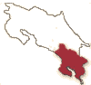 Costa Rica Landkarte - Südpazifik